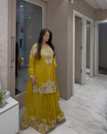 Yellow Skirt Set